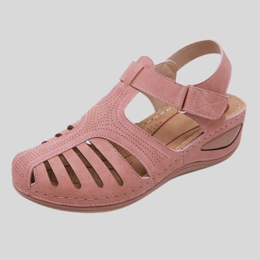Leola | Closed Toe Cut-Out Outdoor Sandals