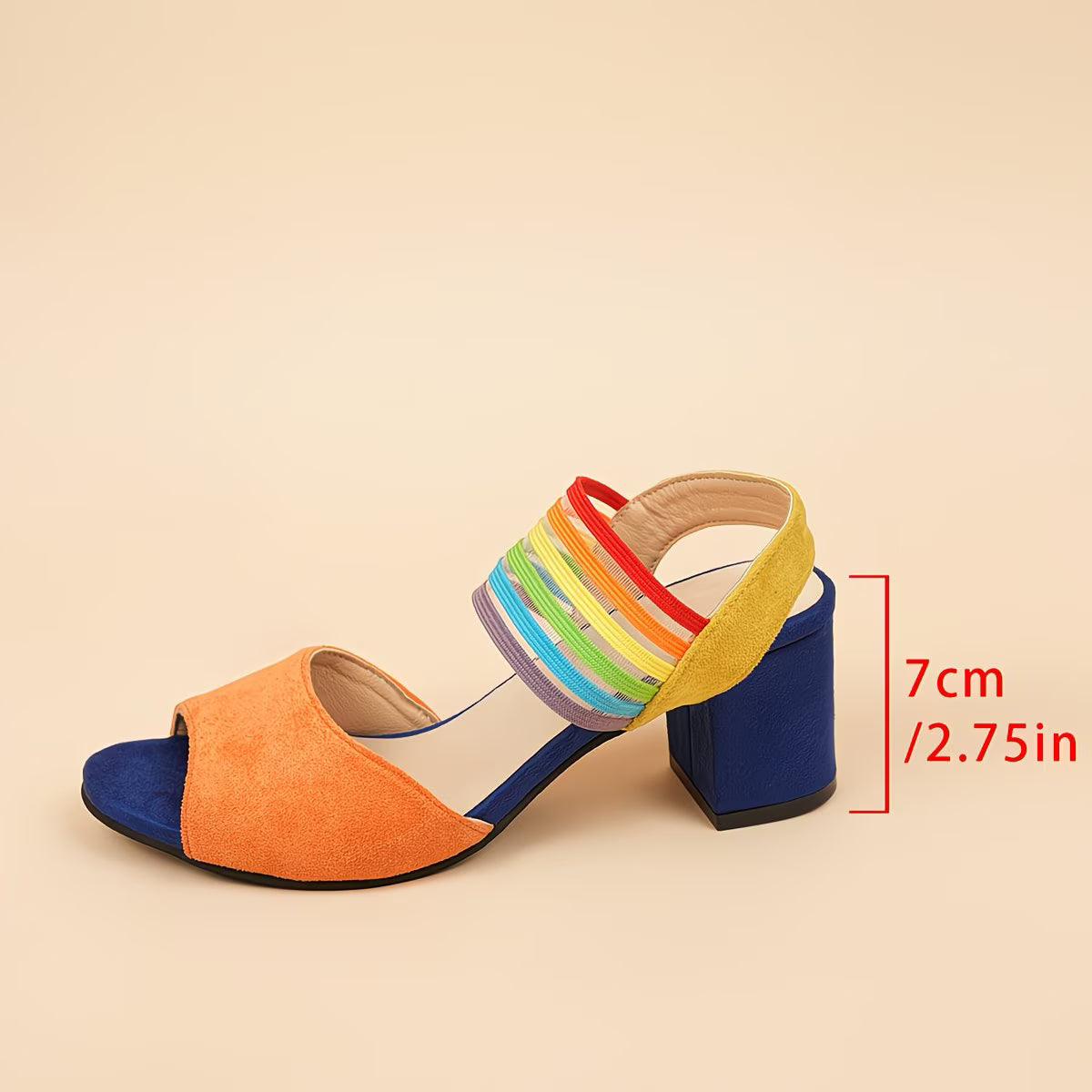 Homare | Block Heel Open Toe Sandals