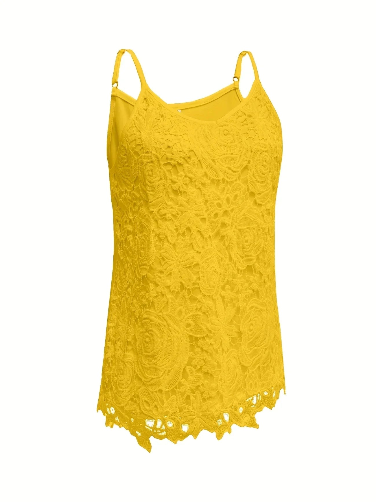 Juna | Lace Cami Top with Spaghetti Straps