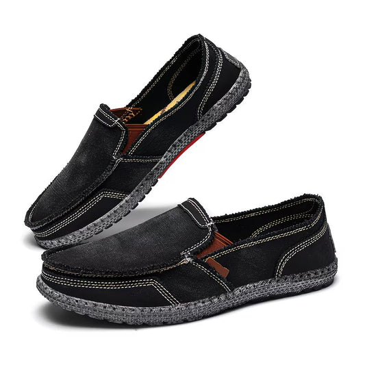 Vagner | Canvas Slip-On Casual Loafers