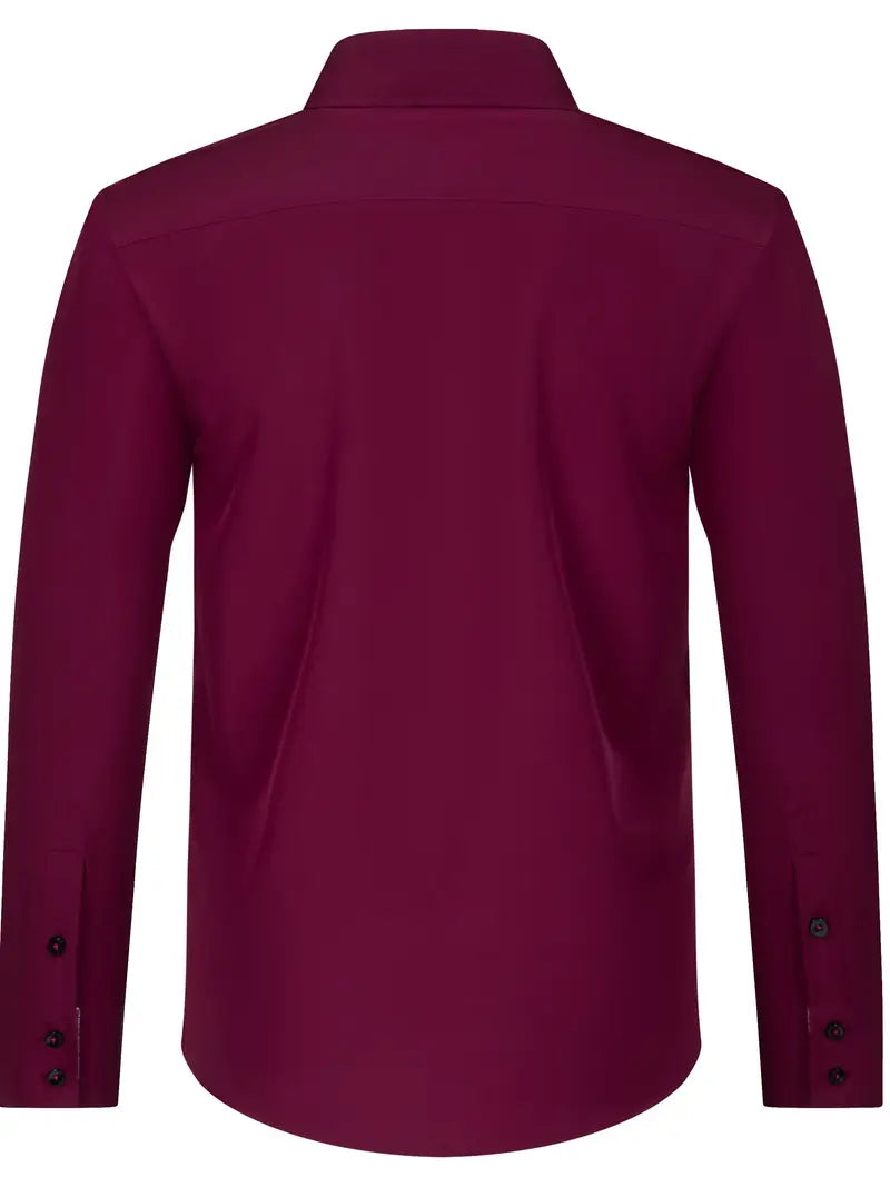 Remco | Long Sleeve Button Collar Shirt