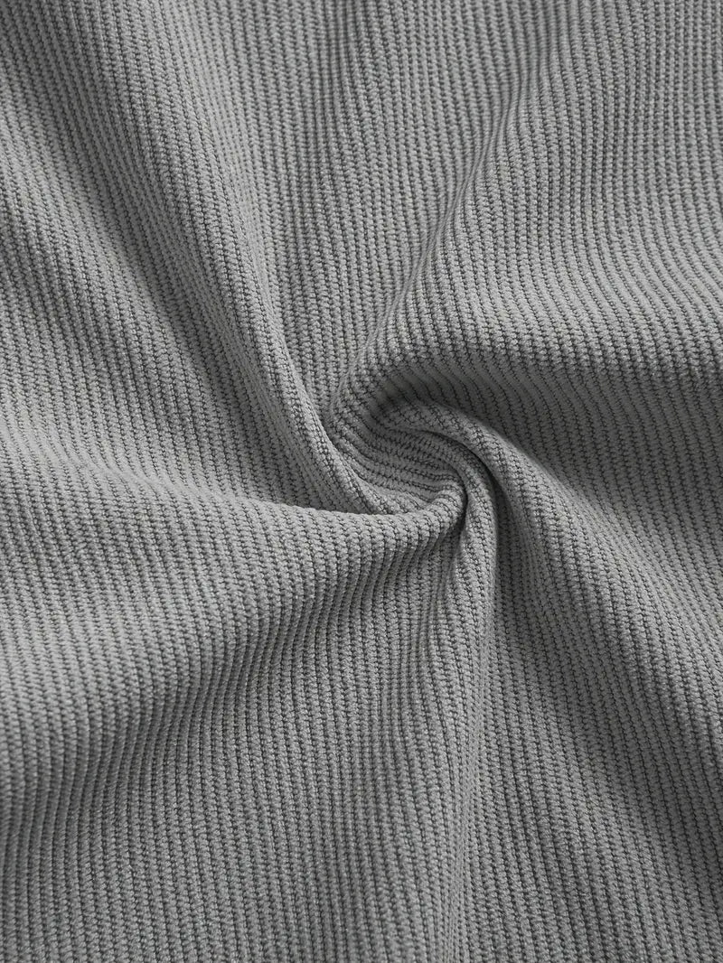 Rickey | Corduroy Button-Up Shirt with Chest Pockets