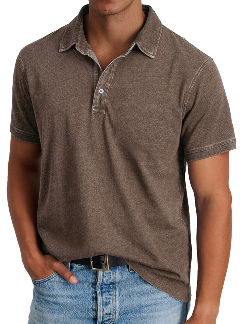 Nikolas - Half Sleeve Polo Shirt