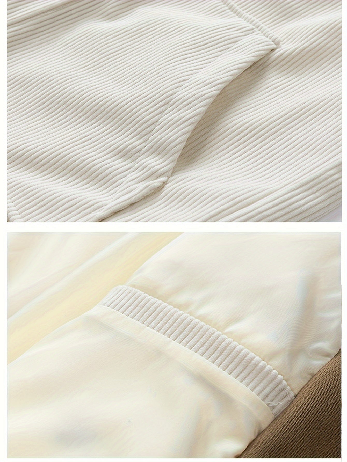 Jacques | Long Sleeve Hooded Corduroy Jacket