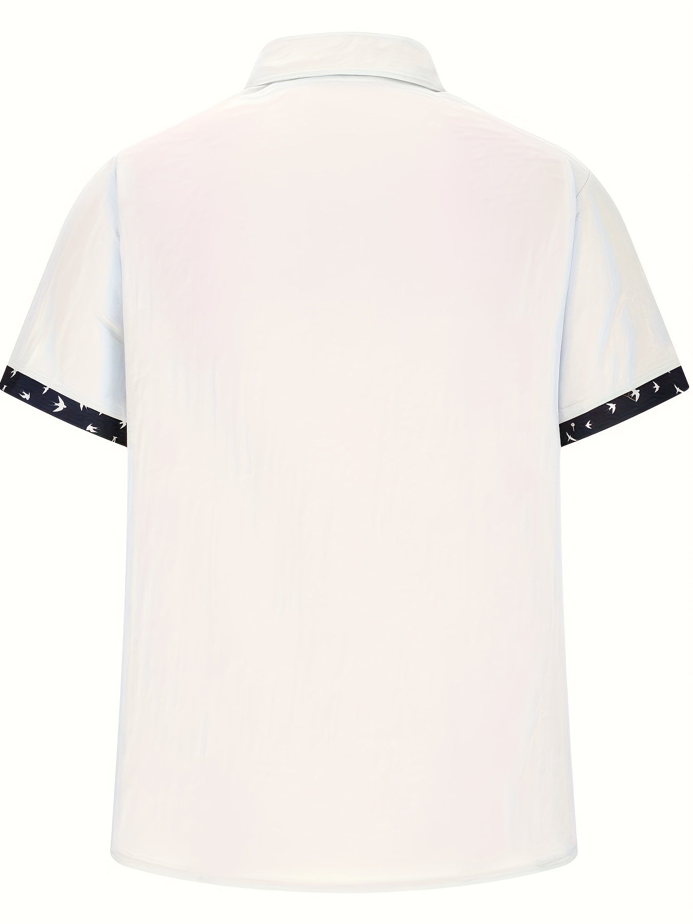 Julio - Short Sleeve Contrast Trim Button Shirt