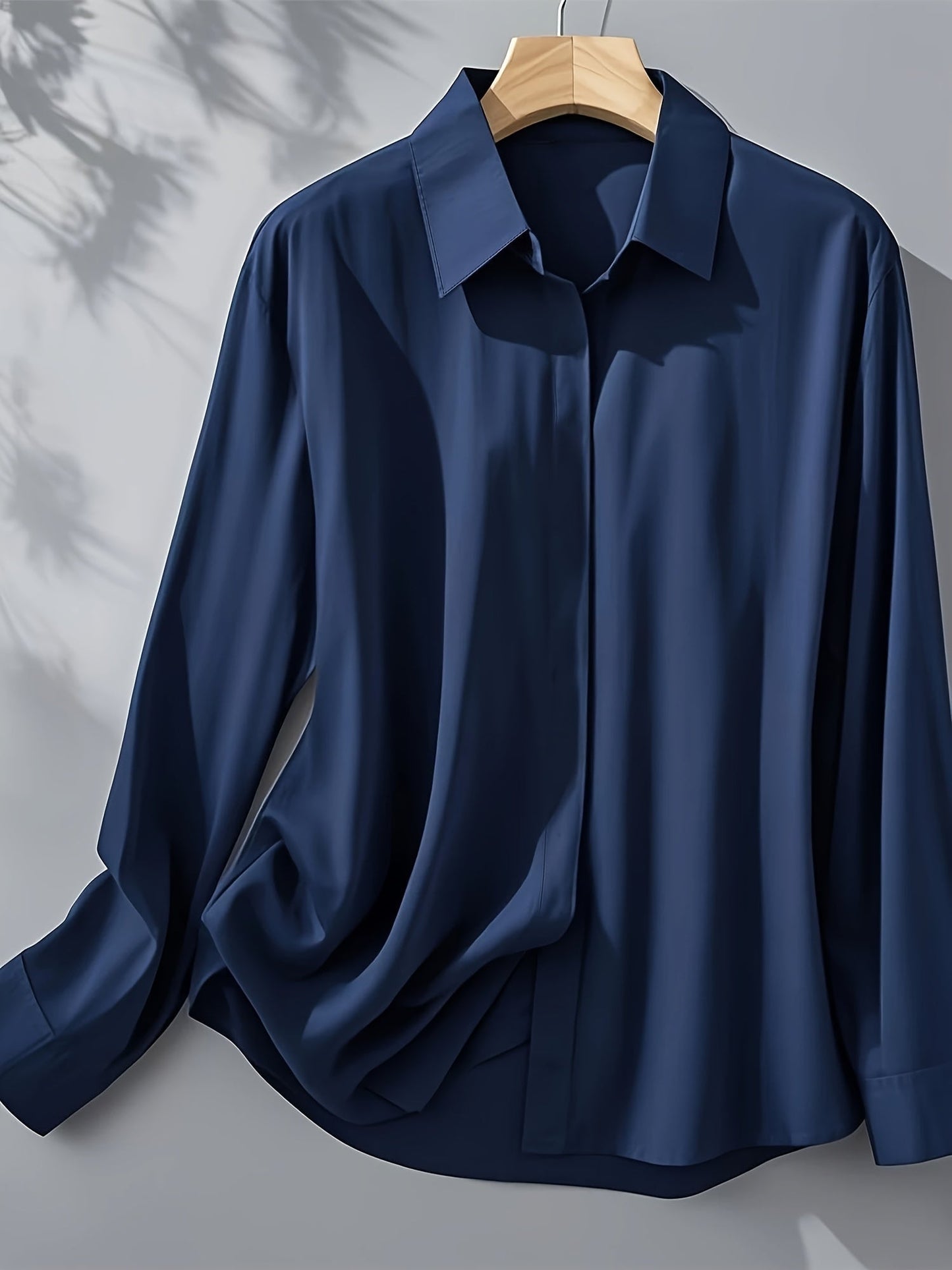 Elenochka - Long Sleeve Button Up Blouse