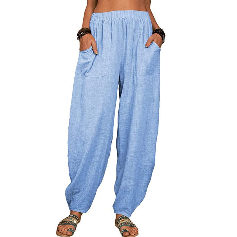 Zinzi | Linen Harem Trousers Womens