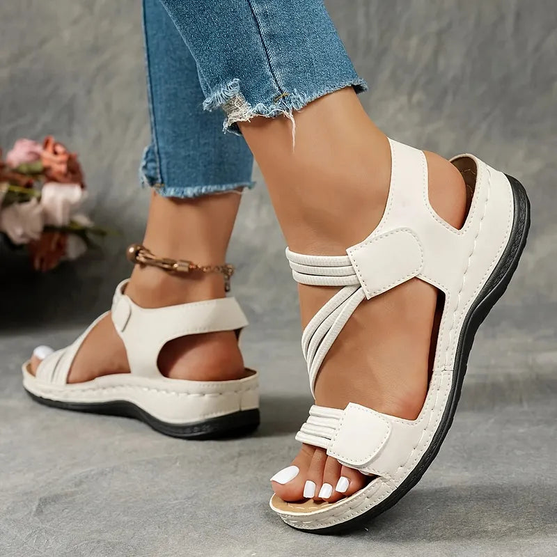 Rania | Comfort Walking Wedge Sandals