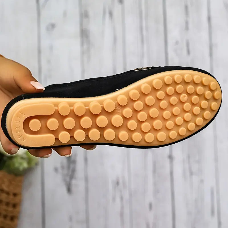 Mitsuko | Slip-On Round Toe Loafers