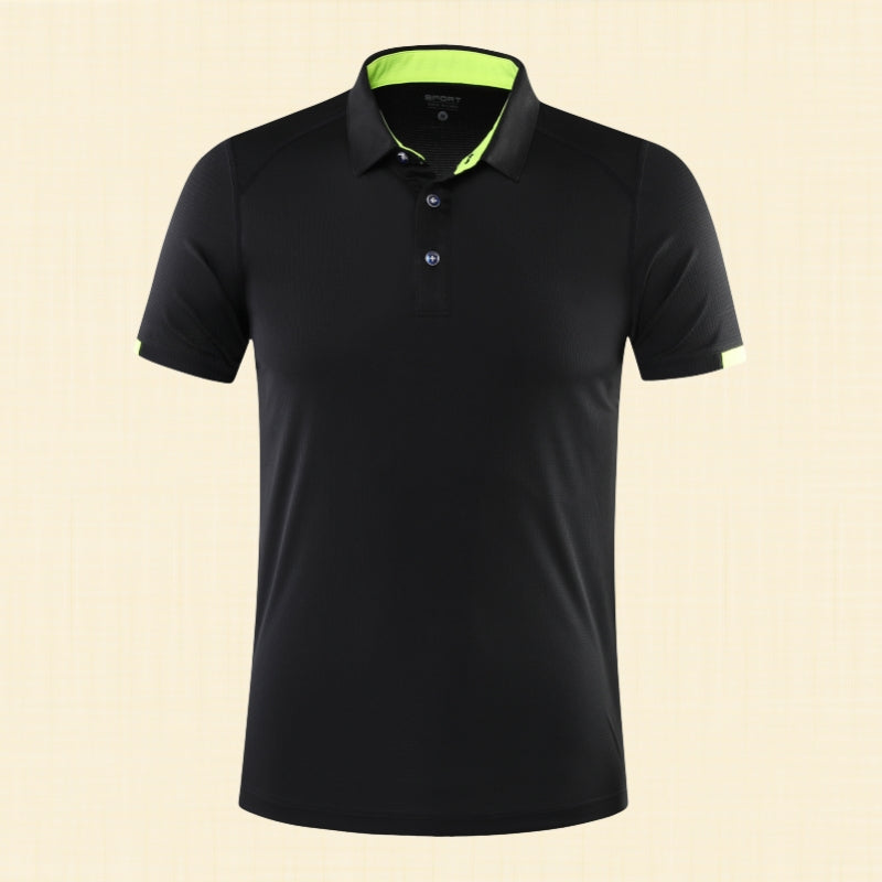 Balaguer | Short Sleeve Contrast Trim Polo Shirt