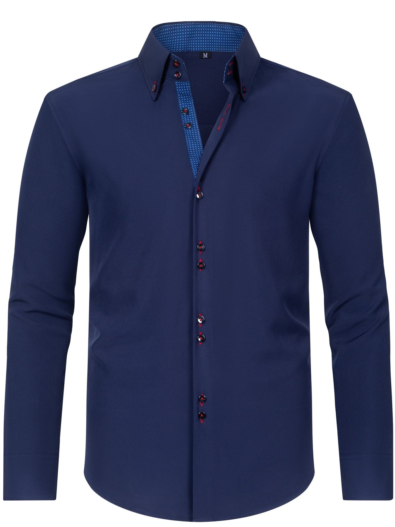 Remco | Long Sleeve Button Collar Shirt