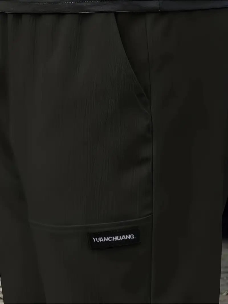 Travys | Straight Leg Drawstring Pocket Joggers