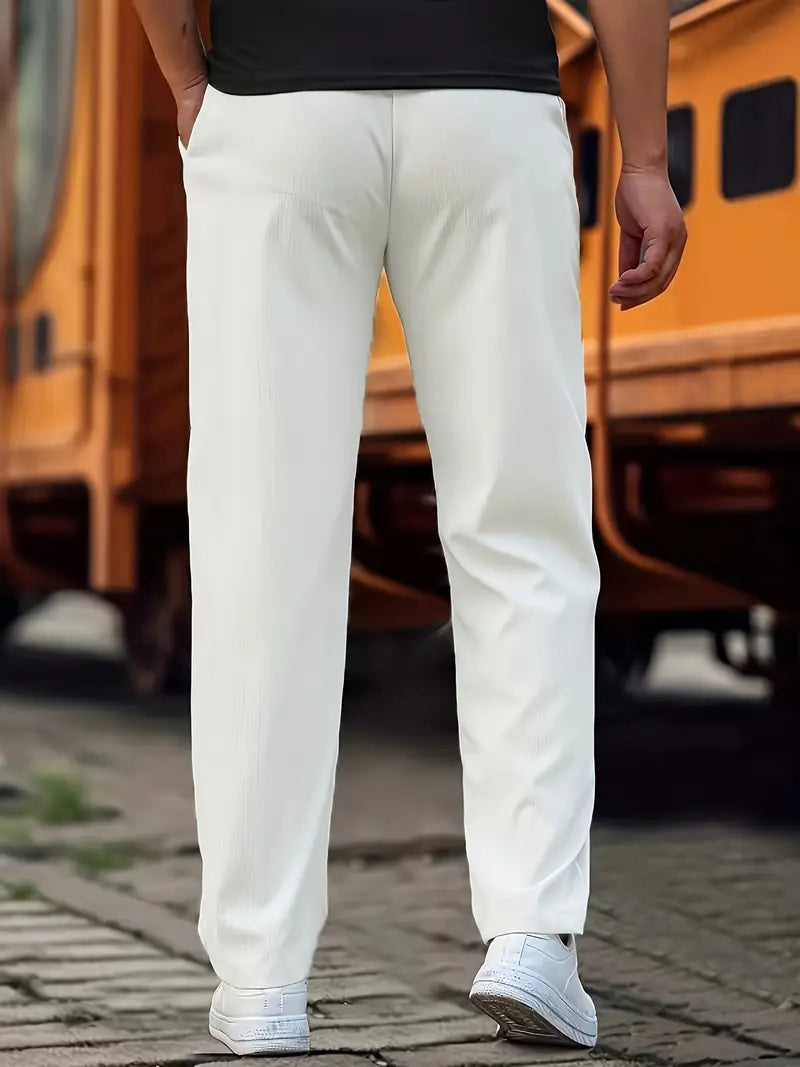 Travys | Straight Leg Drawstring Pocket Joggers