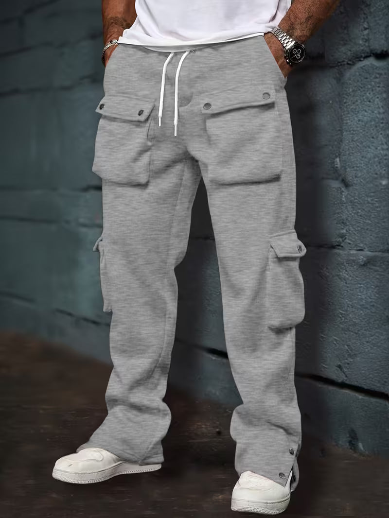 Deyan | Cargo Trousers with Utility Pocket Details