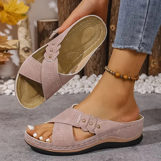 Uandje | Open Toe Slip-On Sandals