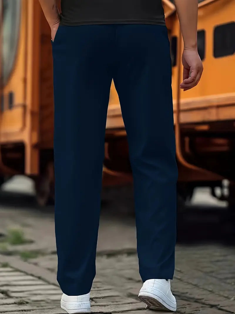 Travys | Straight Leg Drawstring Pocket Joggers