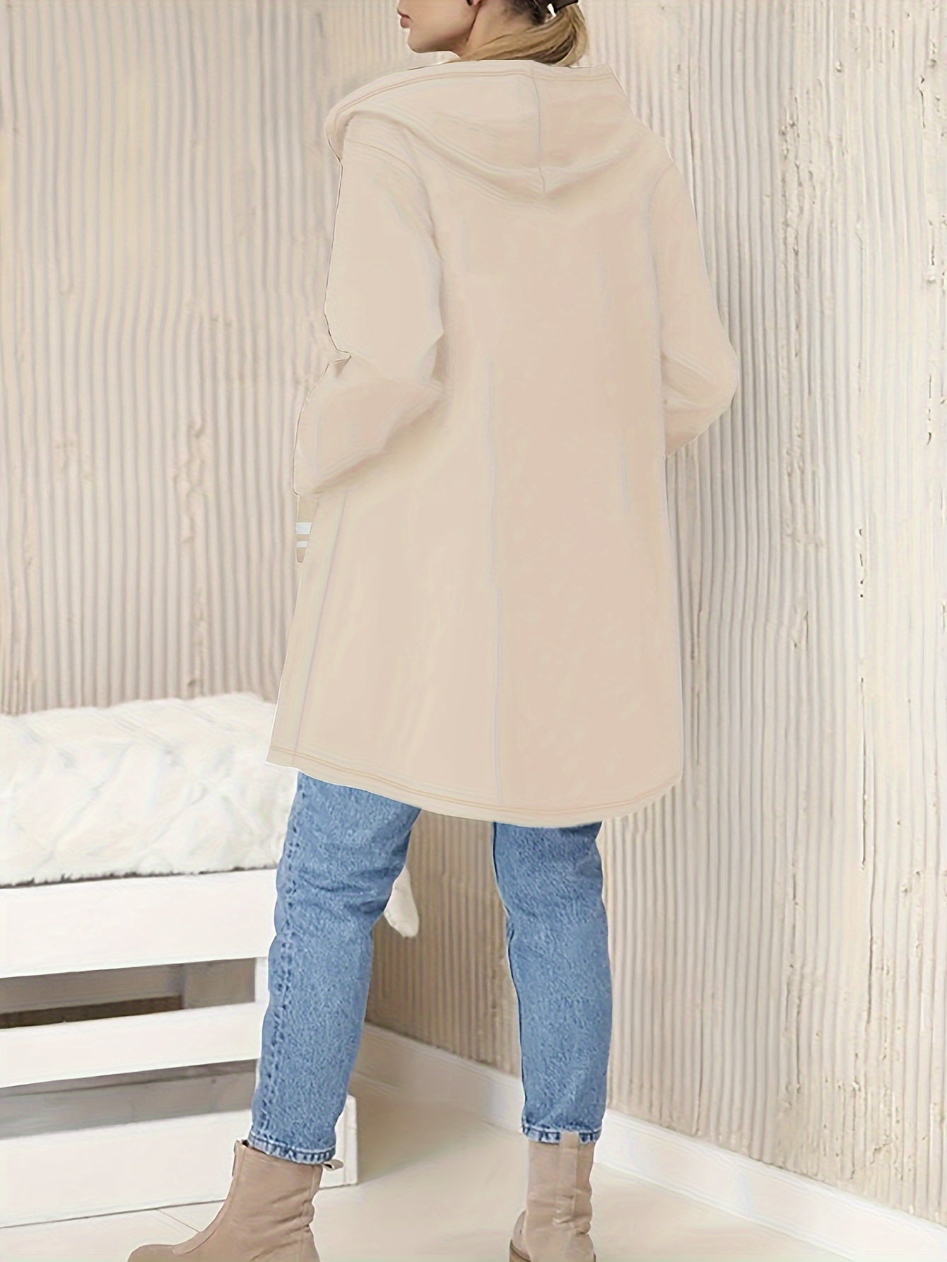 Nicola | Long Sleeve Hooded Zip Jacket