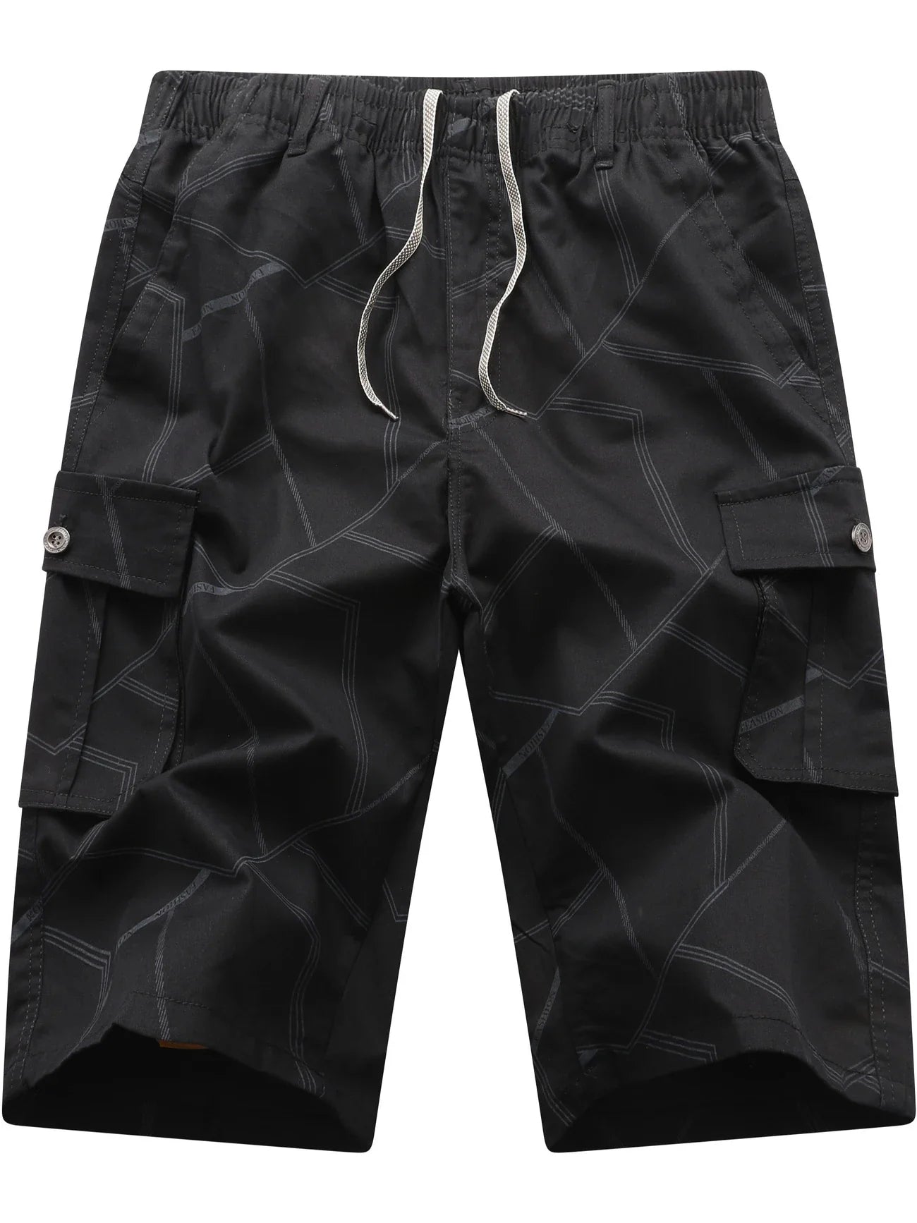Hazlewood | Mens Long Cargo Shorts