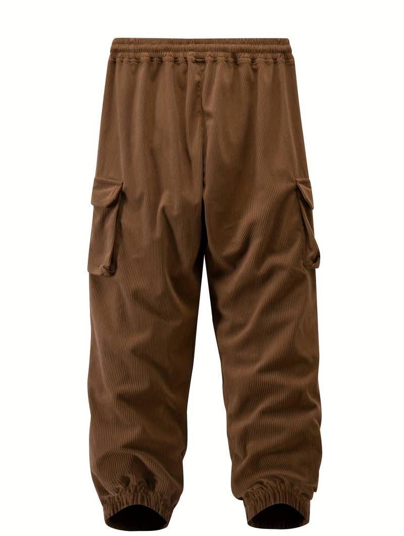 Baruch | Cargo Trousers with Drawstring Waist and Pockets
