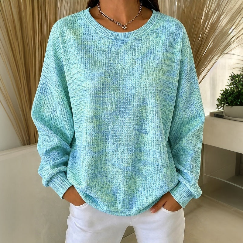 Theoyora | Casual Crew Neck Jumper with Easy Fit