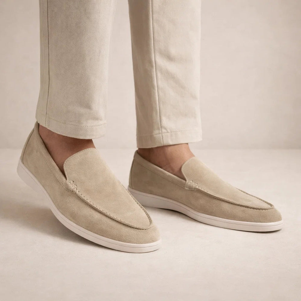 Marcel | Loafers Slip-On Moc Toe Suede-Style