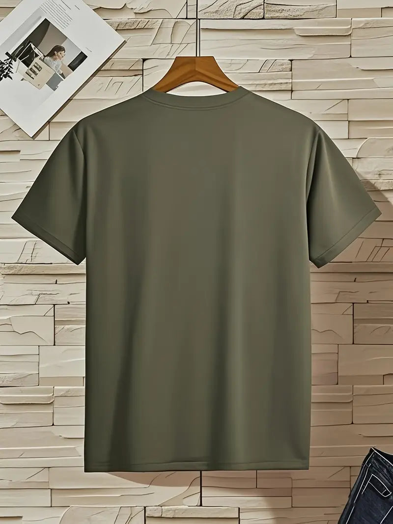 Fraga | V-Neck Slim Fit Mens T-Shirt