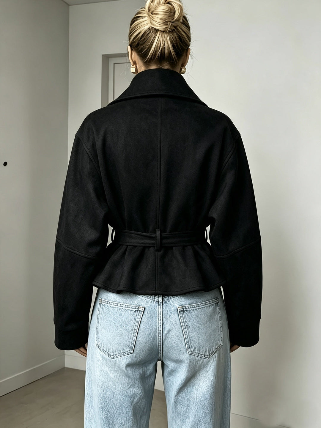 Drouin | Belted Jacket with Wide Sleeves