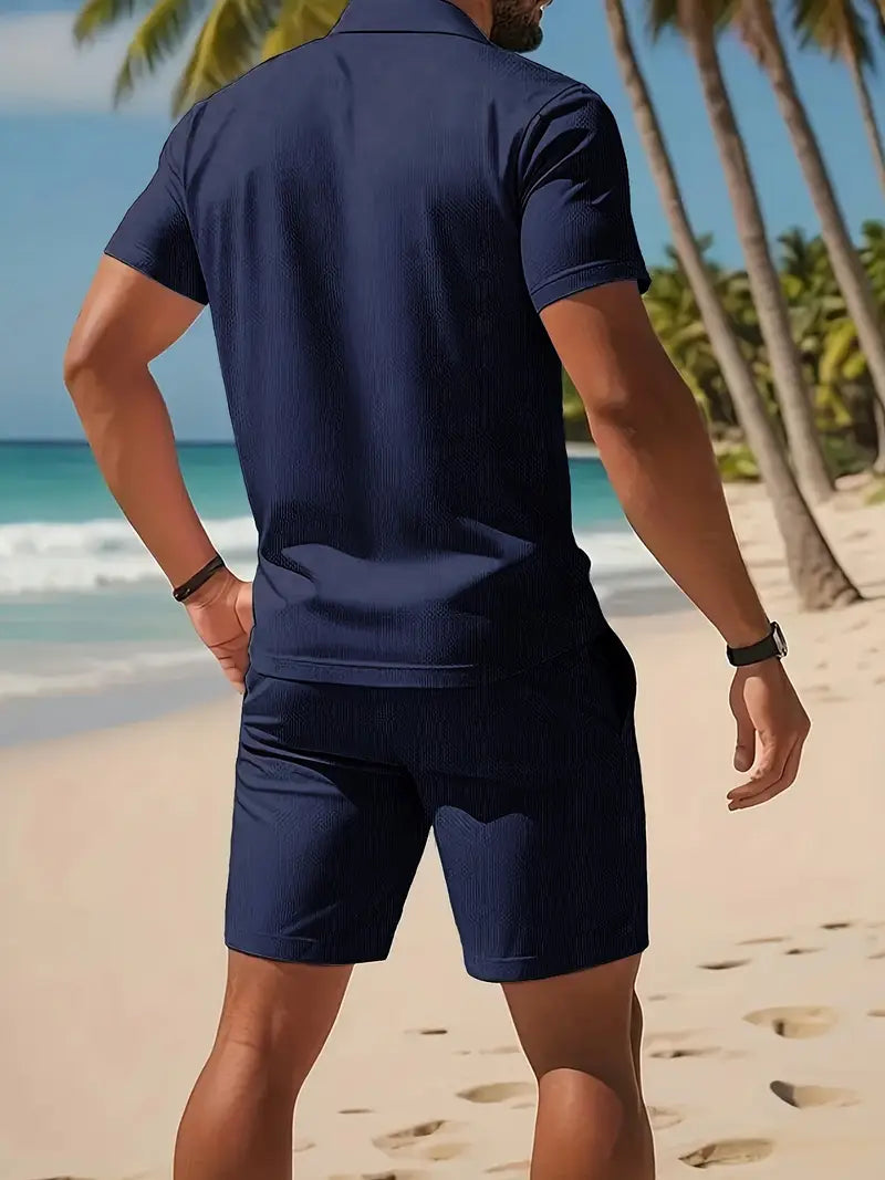 Kelvin | Polo Shirt and Shorts Set