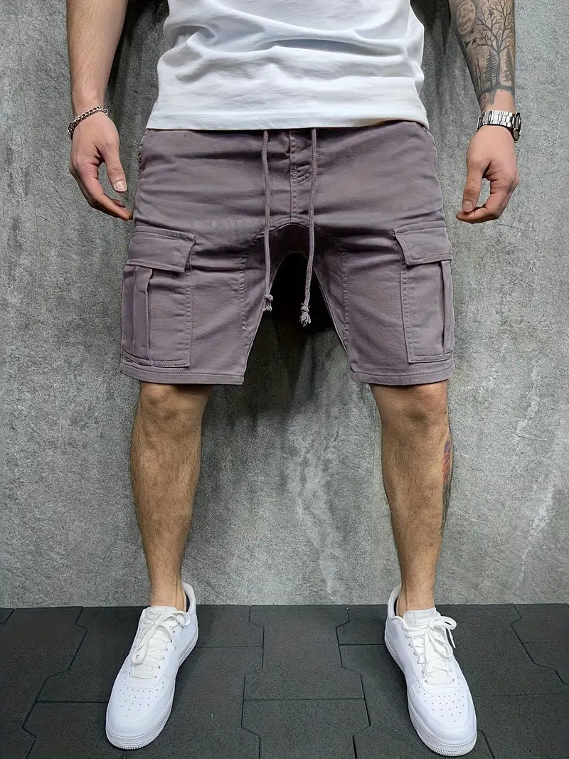 Jelte | Drawstring Mens Cargo Shorts
