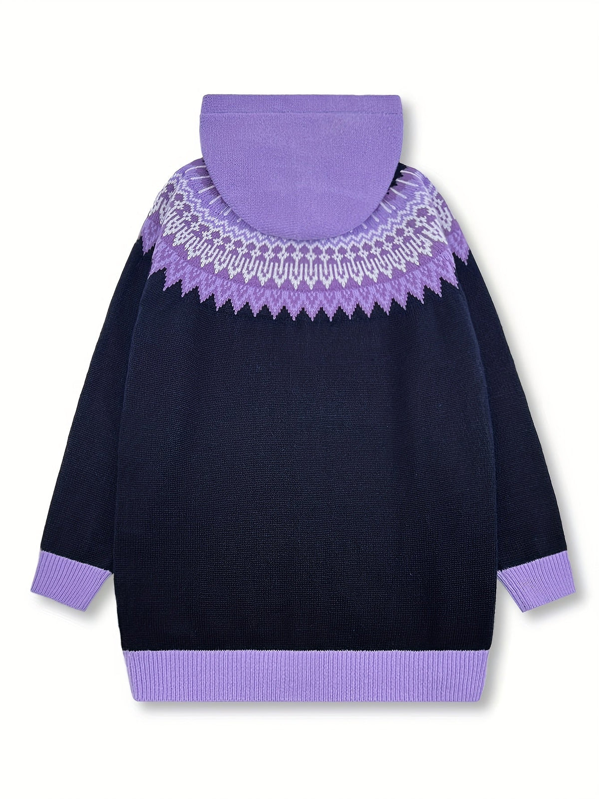 Peneeuva | Hooded Long Sleeve Winter Jumper