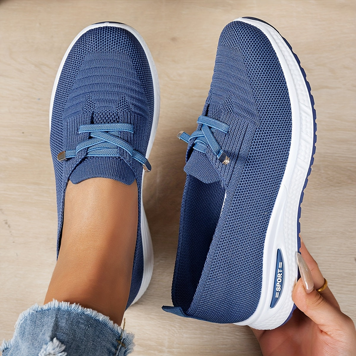 Olympe | Lightweight Cushioned Walking Trainers