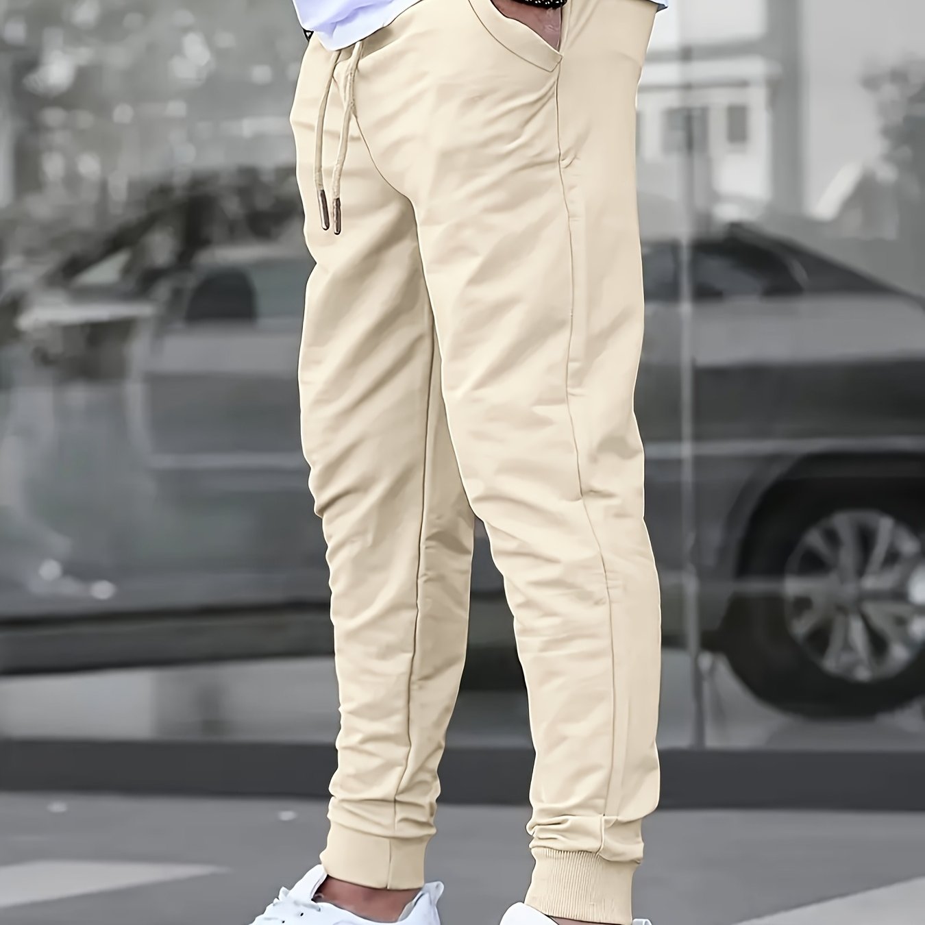Cleiton | Drawstring Tapered Jogger Trousers