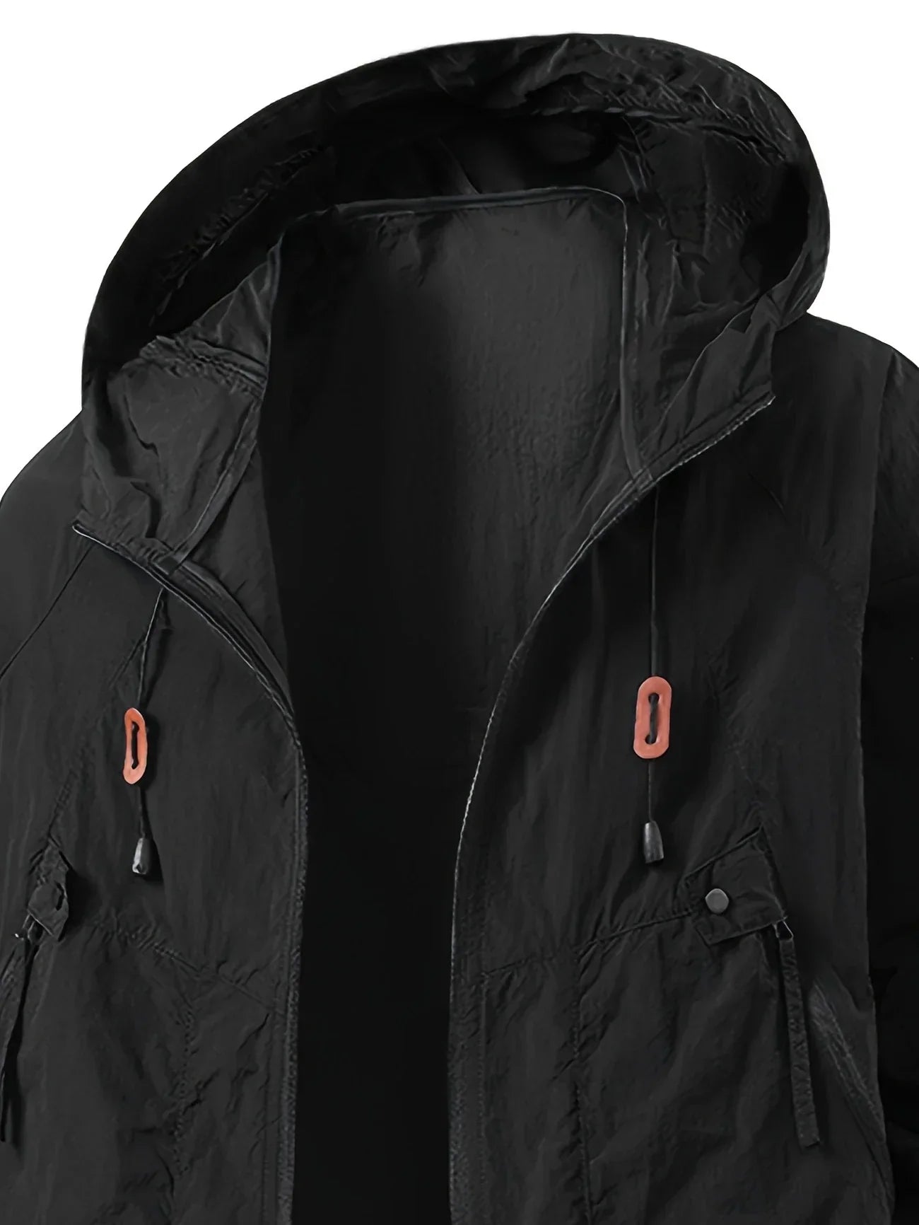 Vrenda | Hooded Lightweight Zip Front Jacket