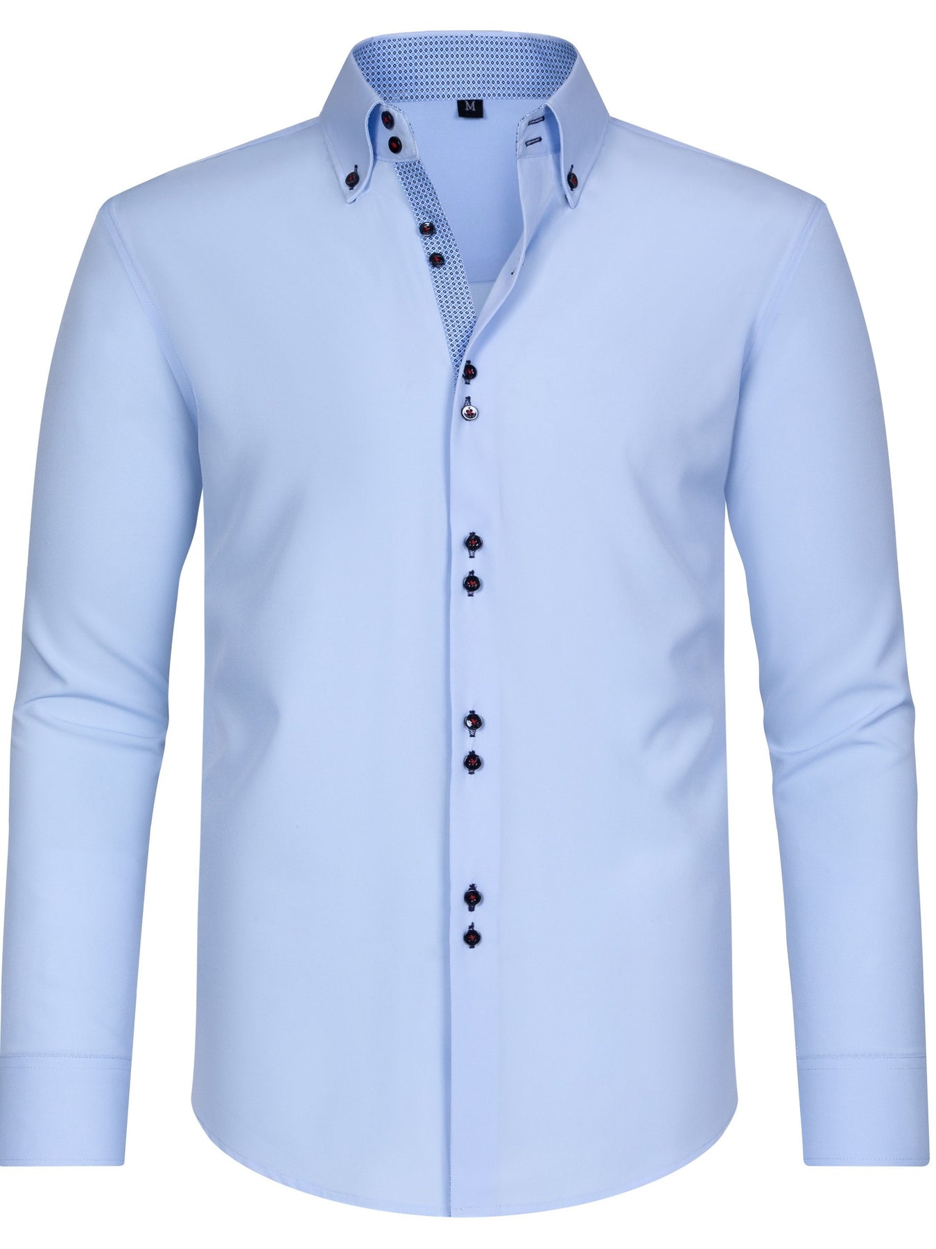 Remco | Long Sleeve Button Collar Shirt