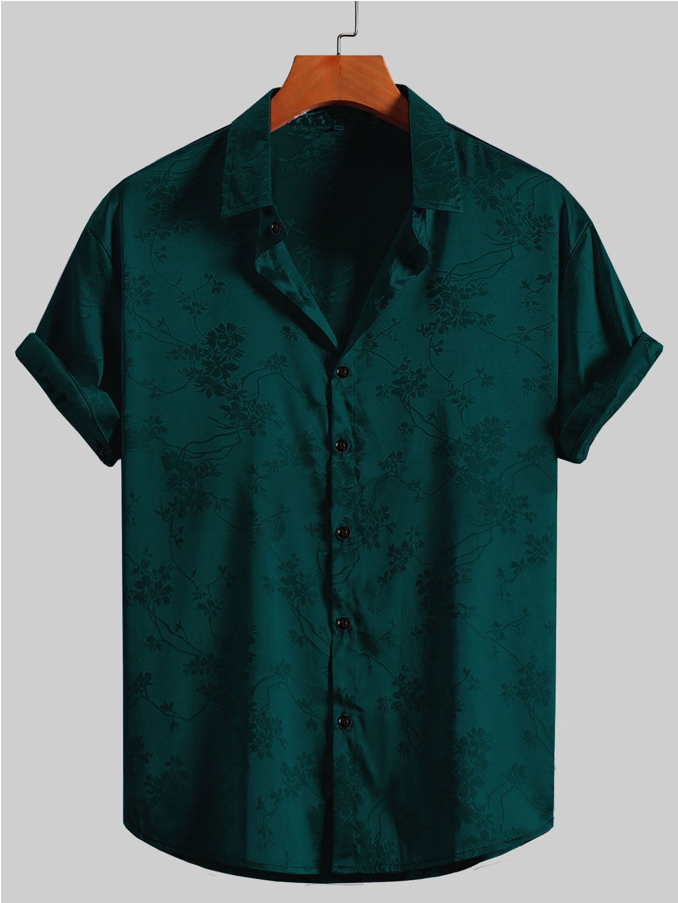 Bogdan | Short Sleeve Floral Print Button Shirt