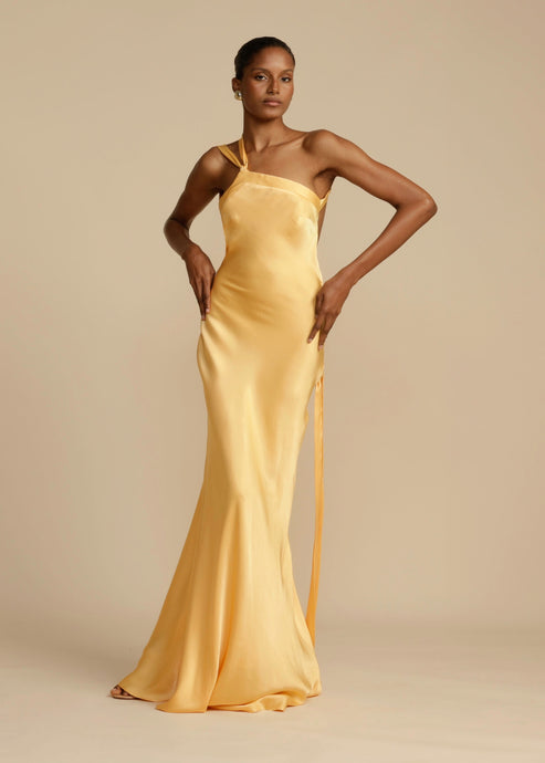 Sybille | One Shoulder Open Back Maxi Dress