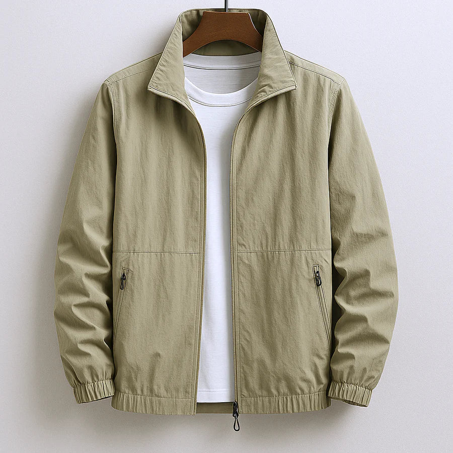 Jeffar | Lightweight Zip Front Jacket
