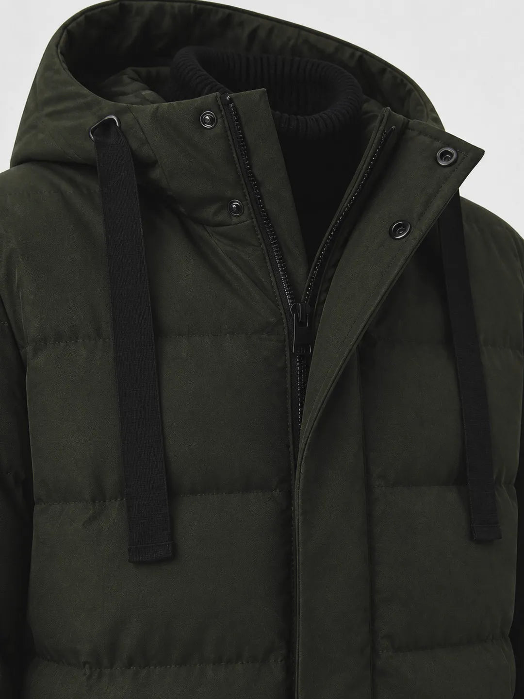 Jacques | Longline Hooded Puffer Coat