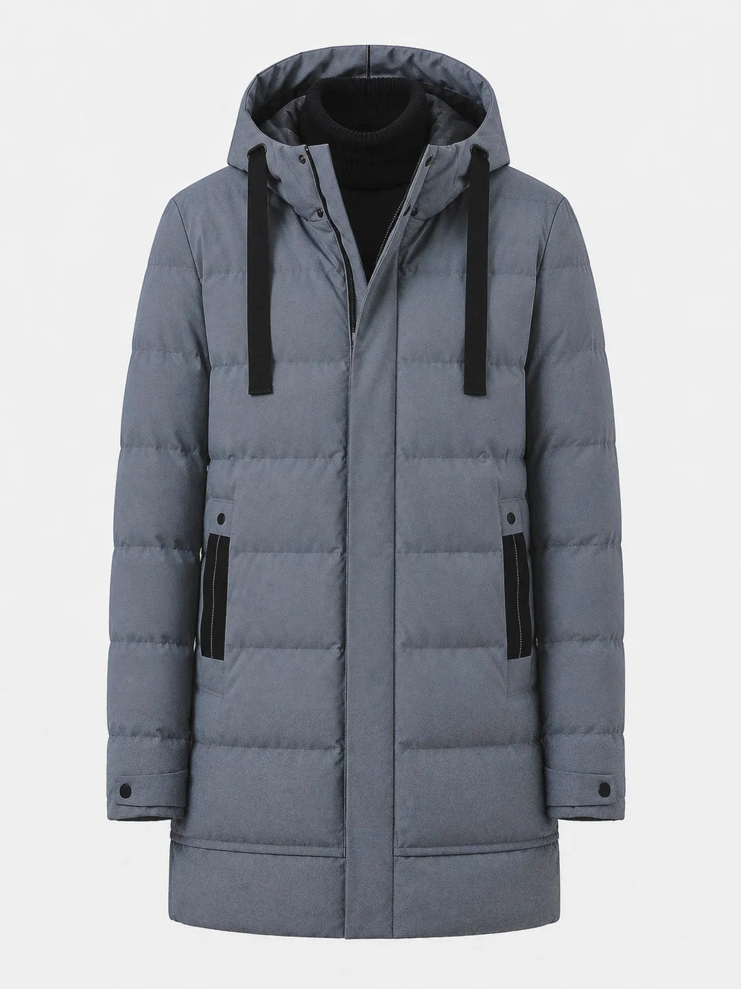 Jacques | Longline Hooded Puffer Coat