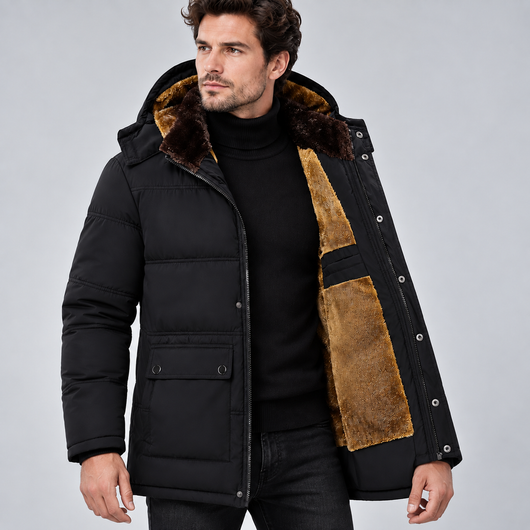 Stanley | Blazer with Brown Plaid and Notched Lapels