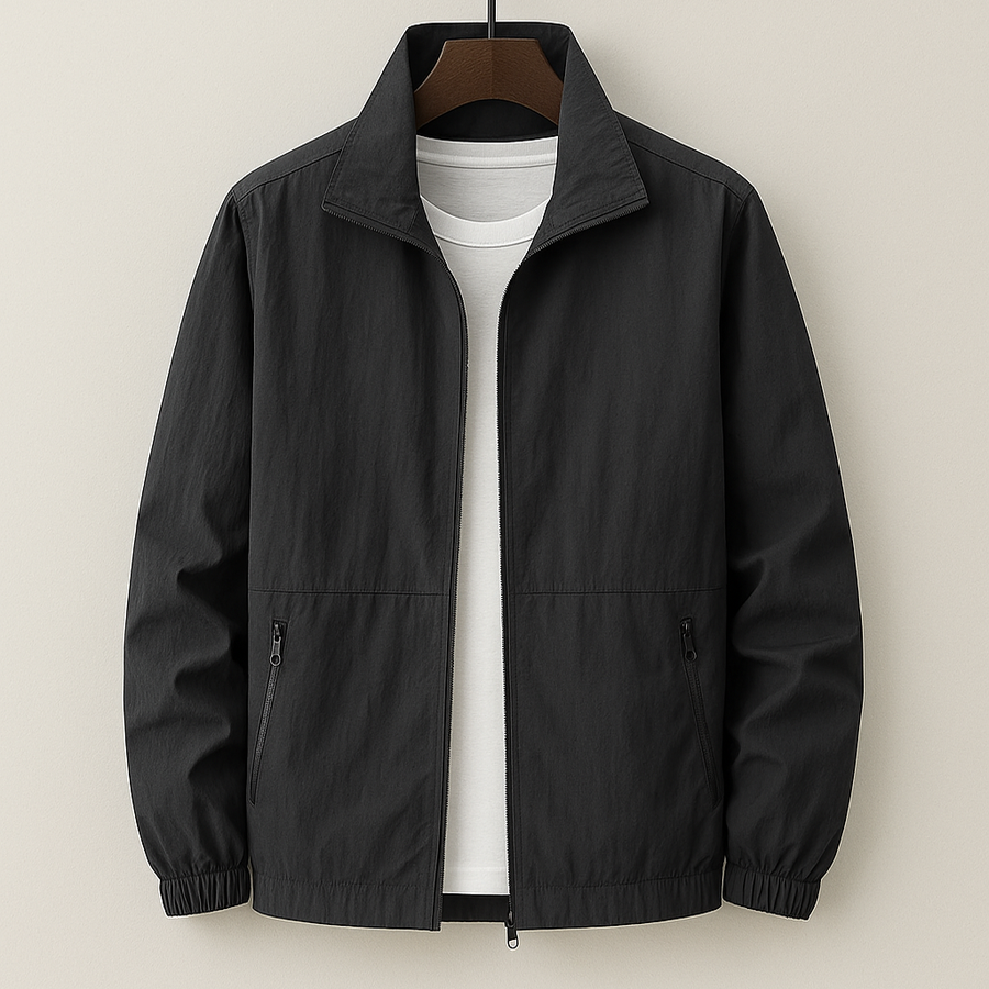 Jeffar | Lightweight Zip Front Jacket