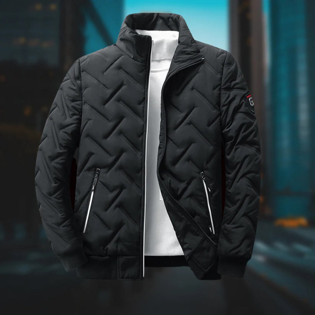 Roxanne | Quilted Jacket with Stand Collar