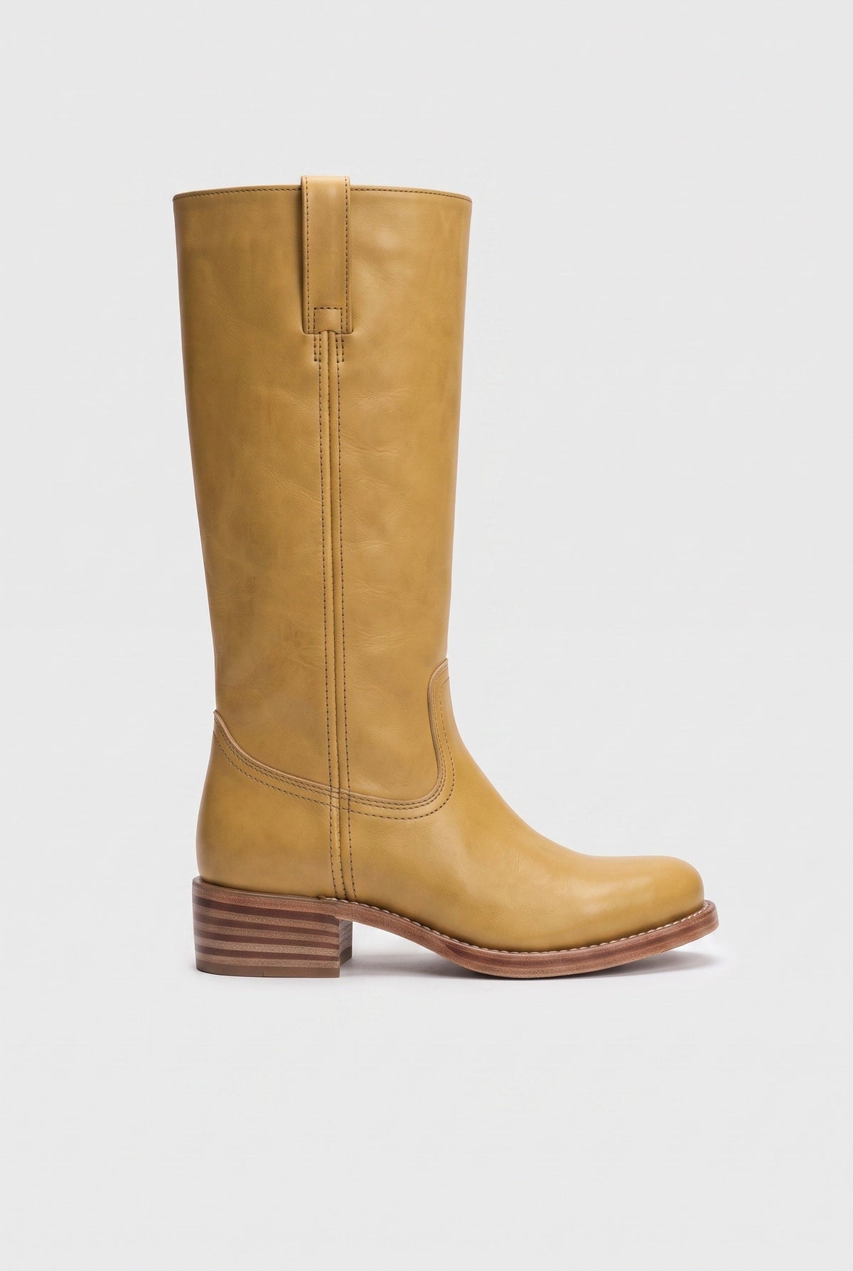 Sophia | Tall Riding-Style Boots with Block Heel