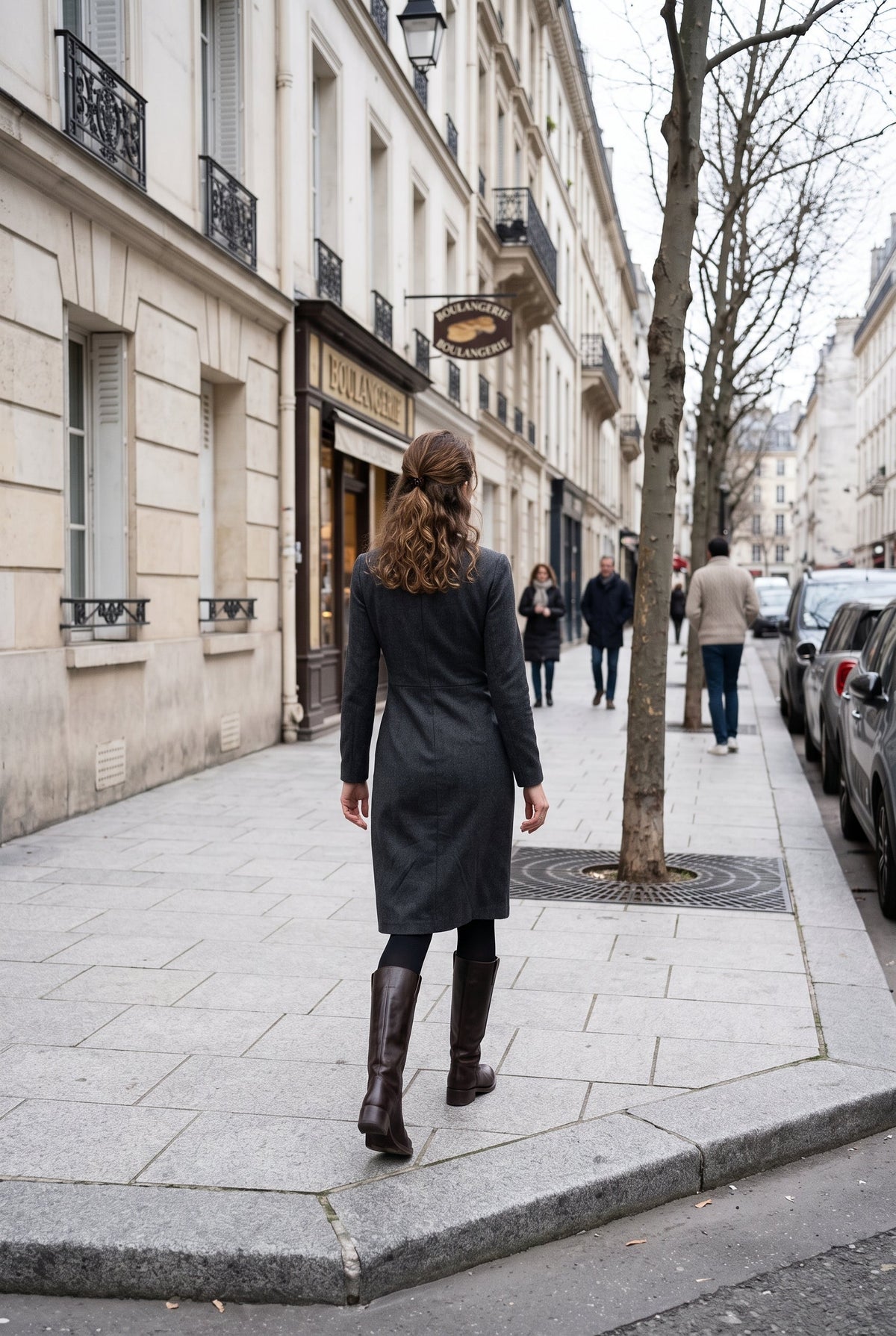 Sophia | Tall Riding-Style Boots with Block Heel