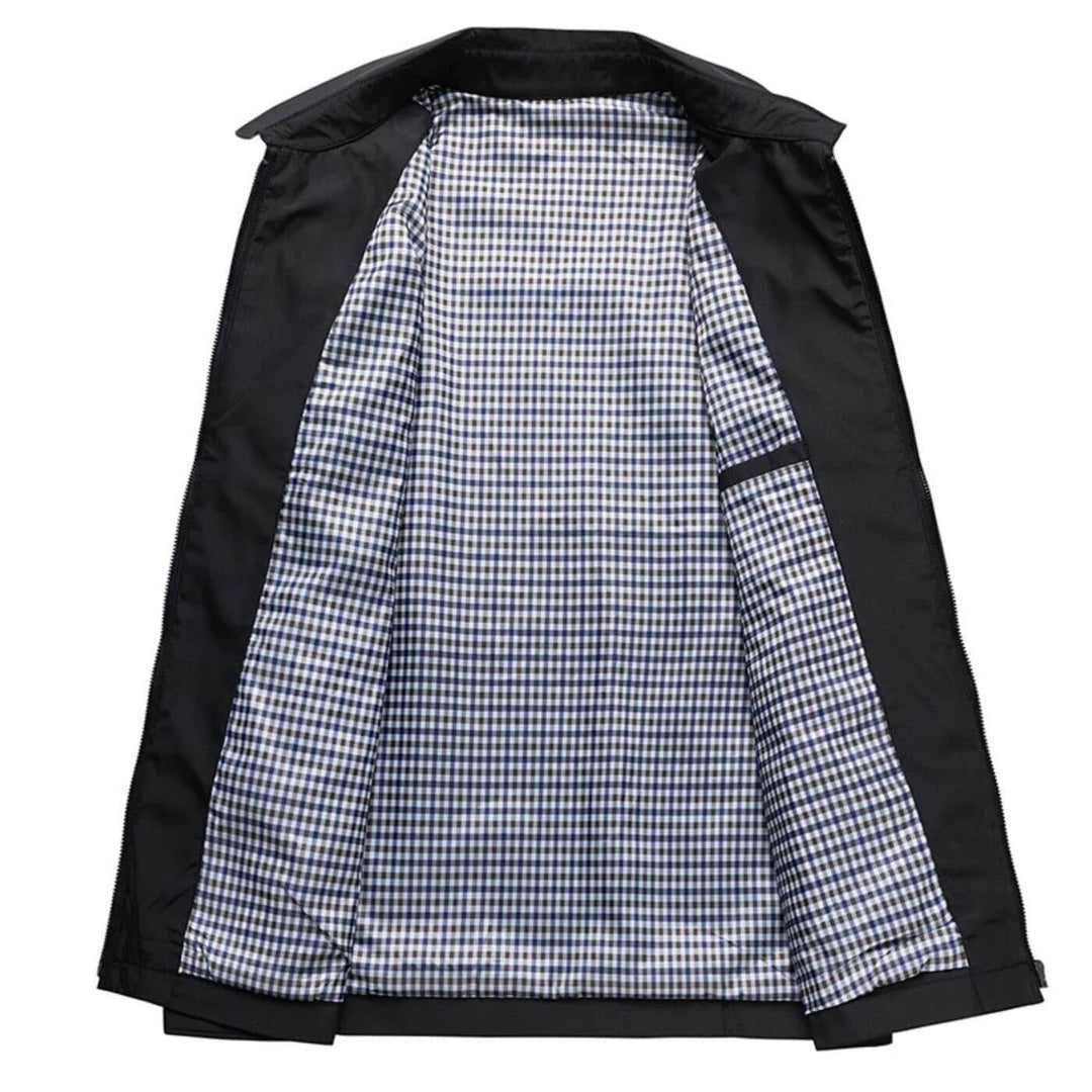 Higinio | Zip Front Long Sleeve Jacket