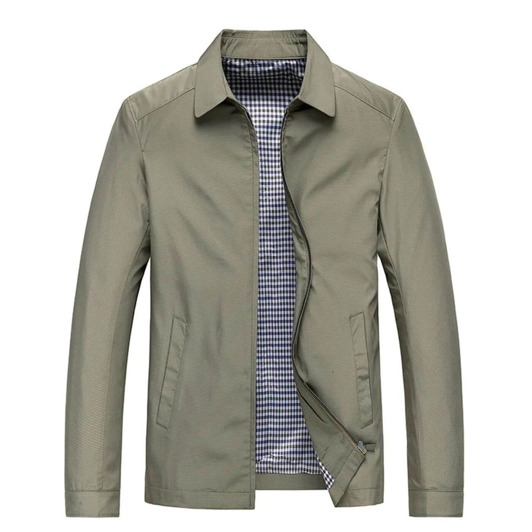 Higinio | Zip Front Long Sleeve Jacket
