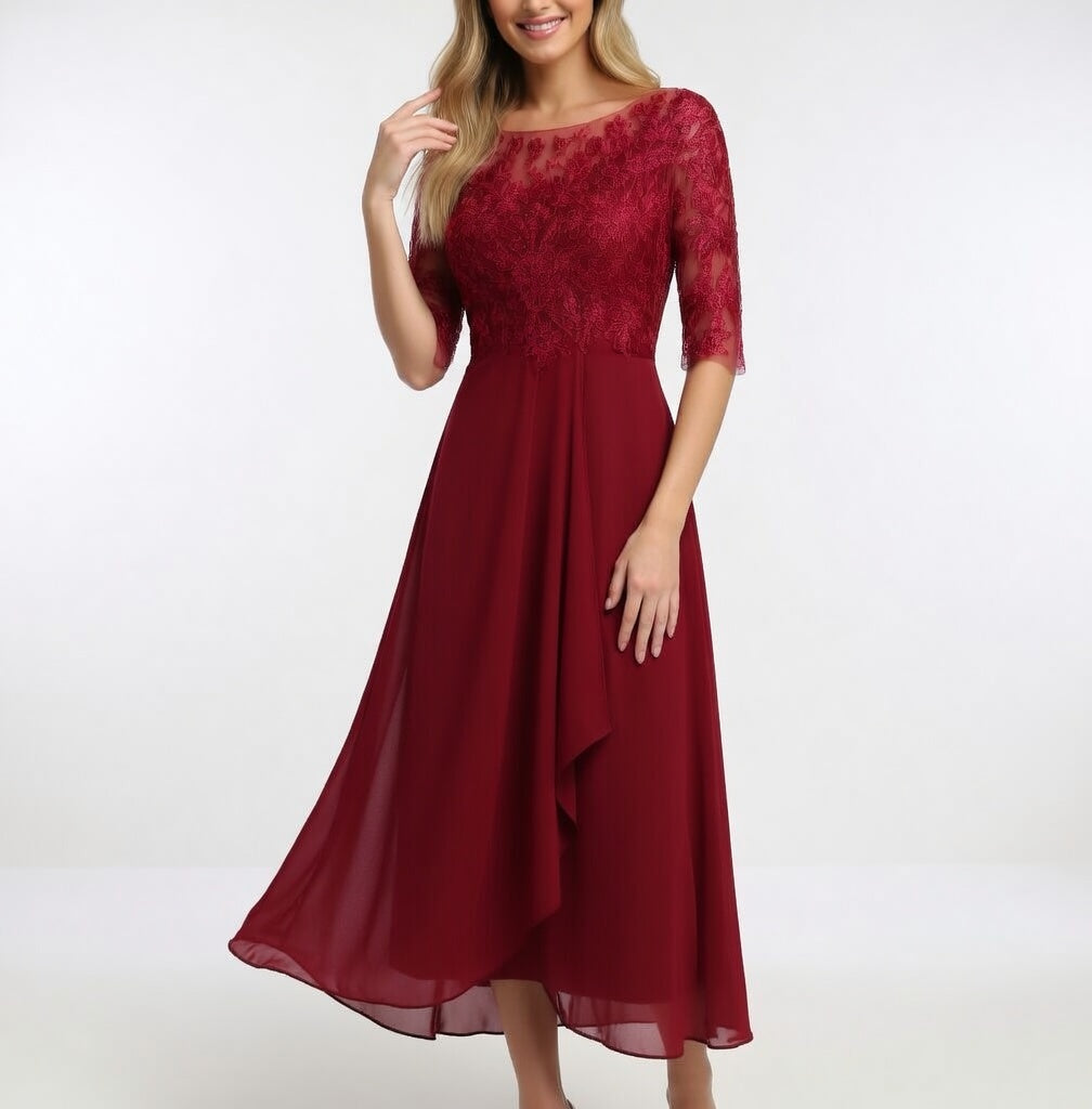 Zerda | Mother Of The Bride Lace Dress