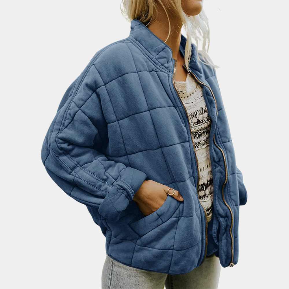 Shana | Cardigan with Hood, Zip and Pockets