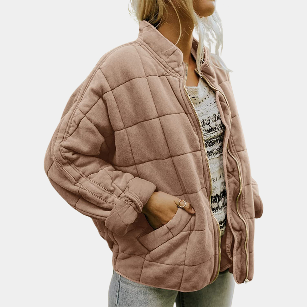Shana | Cardigan with Hood, Zip and Pockets