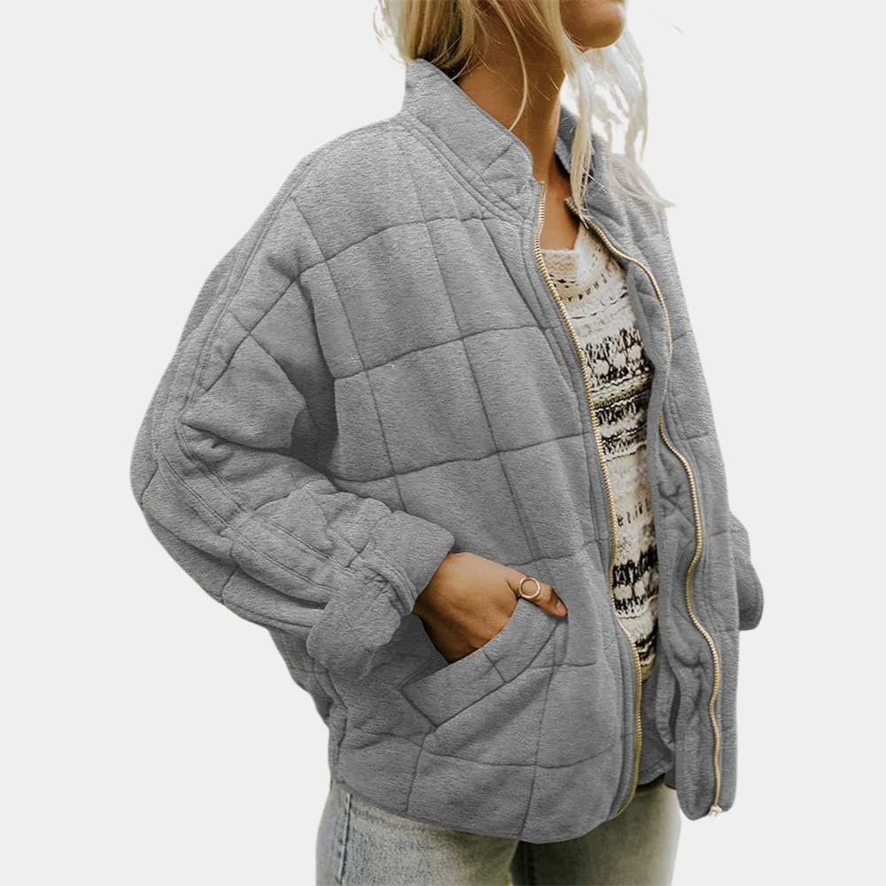 Shana | Cardigan with Hood, Zip and Pockets